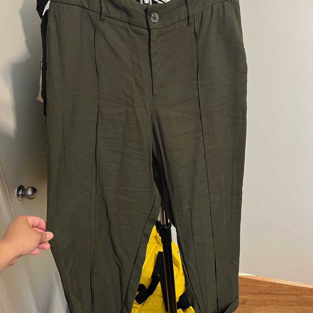 Olive Green Trousers